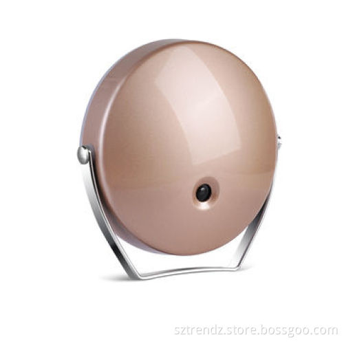 Makeup mirror, 3 times magnifying with built-in LED lighted, 360° rotation